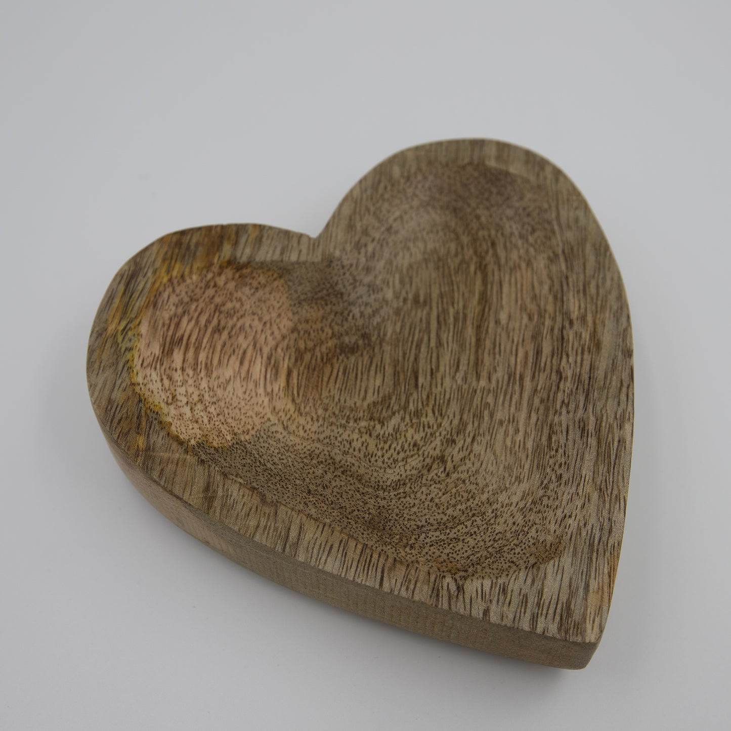 Deko Holztablett Herz 15x15 cm handgemacht