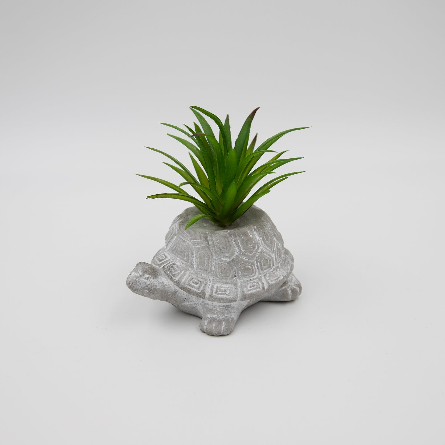 Kunstpflanzen Sukkulente mit Dekotopf Grau 8,5x6,5x9 cm