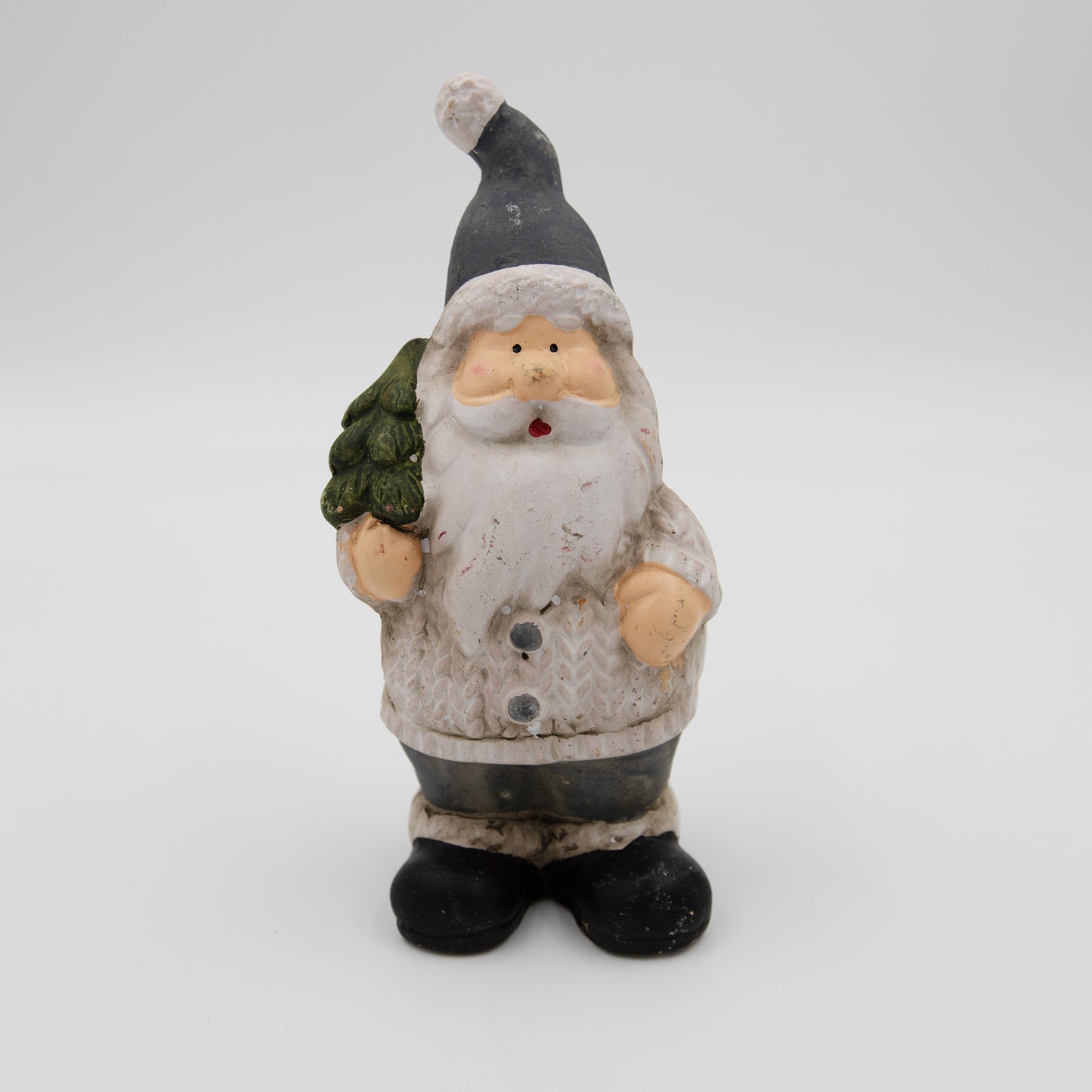 Deko-Figuren Weihnachtsmann und Schneemann 16 cm
