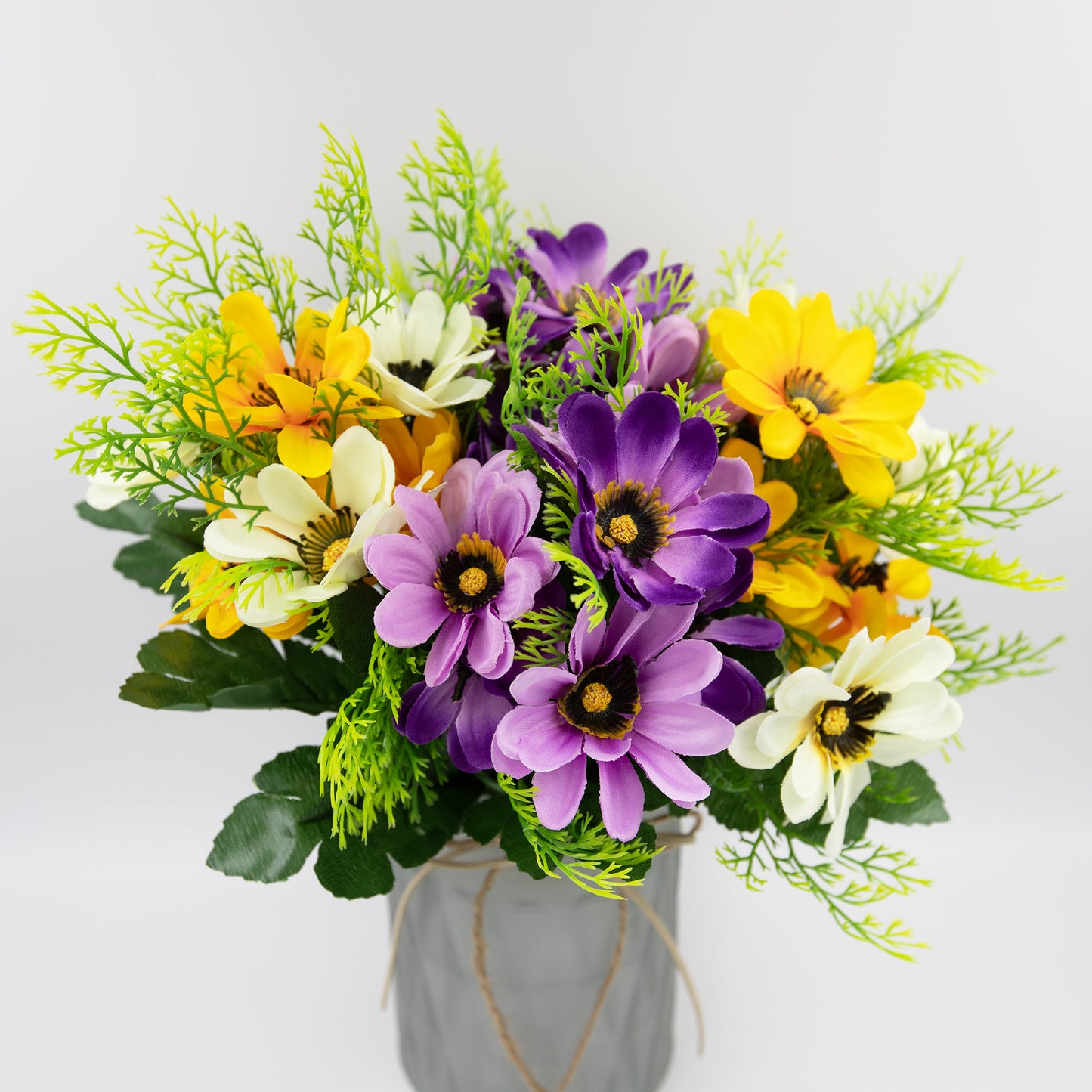 Kunstblume Kapringelstrauß 30 cm