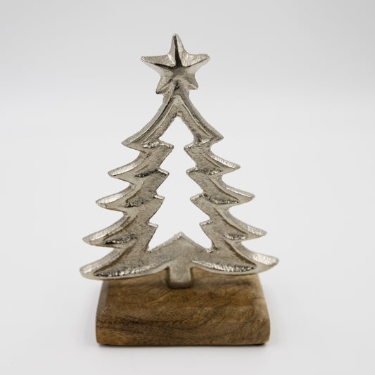 Deko-Aufsteller Tannenbaum 9x5x13 cm handgemacht