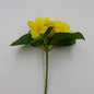 Kunstblume Primelstrauß Gelb 19 cm