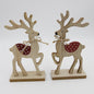 2x Dekofiguren Hirsche 10x4x19 cm
