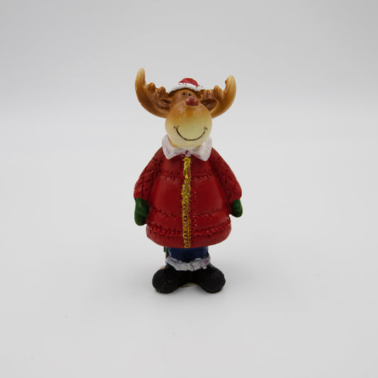 Deko-Figur Weihnacht Rentier 10 cm