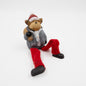 Deko-Figur Kantenhocker Rentier und Schneemann 8 cm