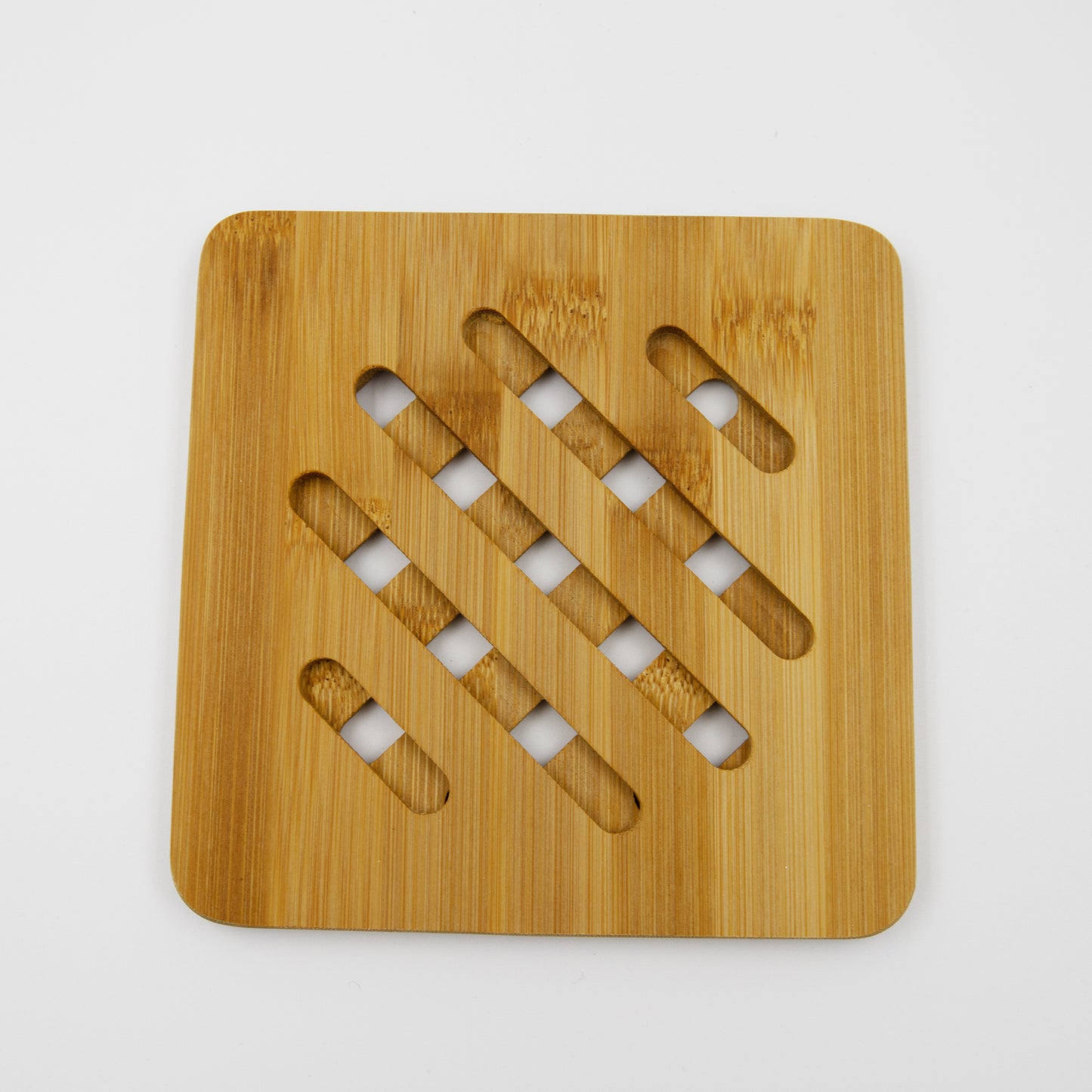 Topfuntersetzer aus Holz in Rund oder Quadratisch