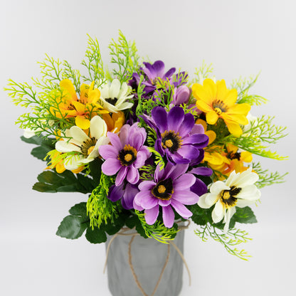 Kunstblume Kapringelstrauß 30 cm