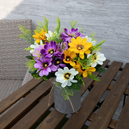 Kunstblume Kapringelstrauß 30 cm