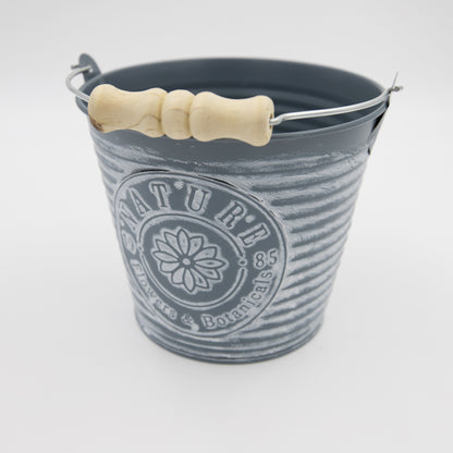 Blumentopf Blecheimer 14,5x12 cm