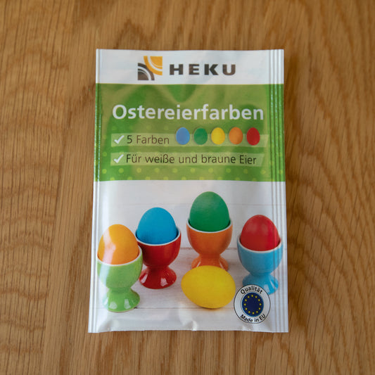 Colores de los huevos de Pascua