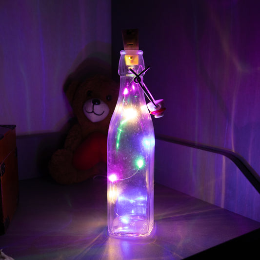 LED Flaschenkorken Bunt 40 cm