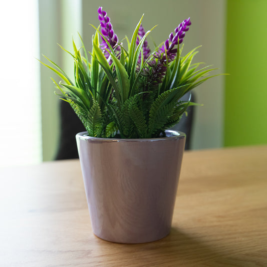 Keramik Blumenübertopf 9,2x8,3 cm